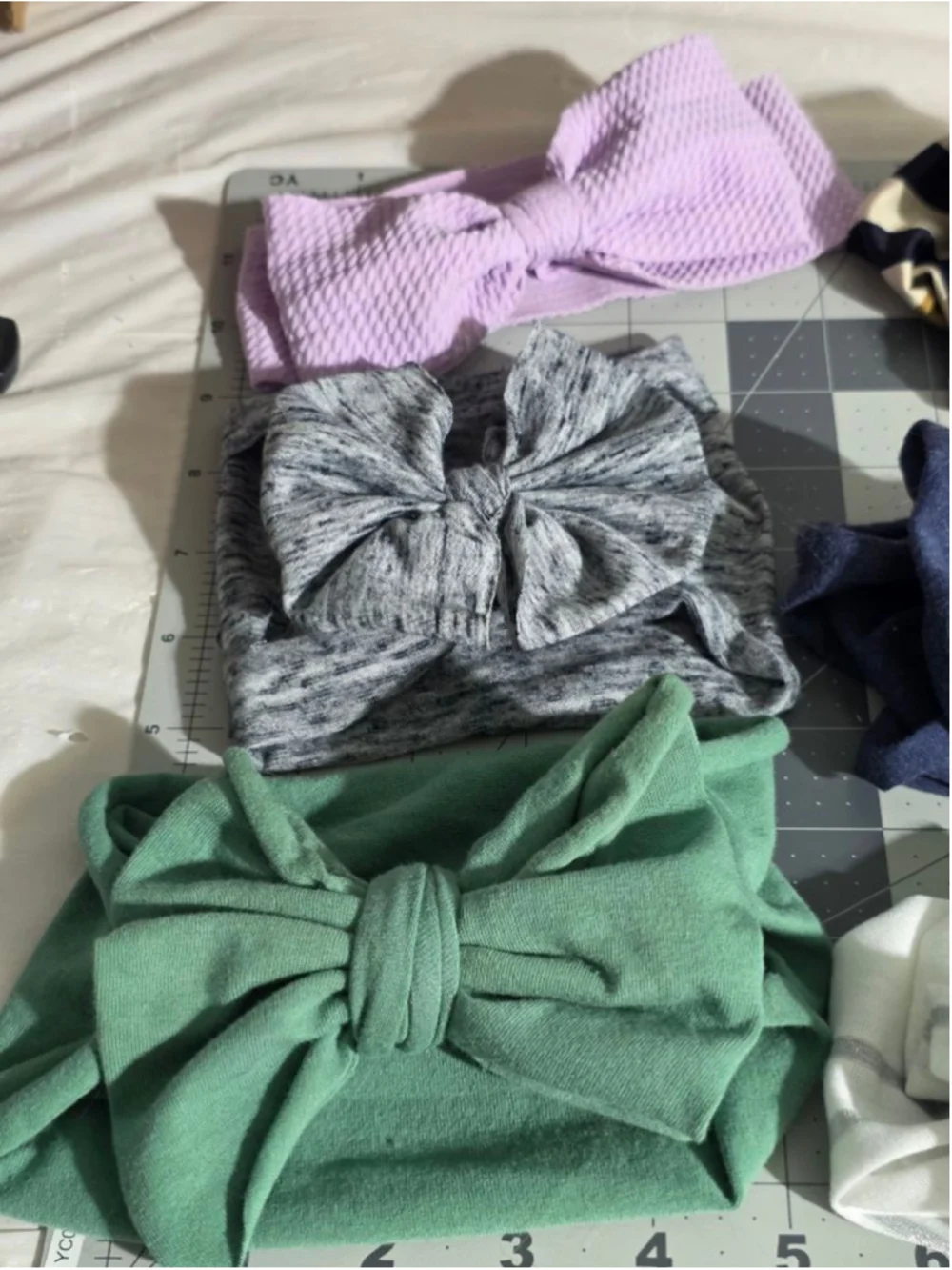 Handmade baby headband lot of 9